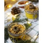 Budini di zucca salati con crumble e alici in salsa piccante Double