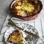 Clafoutis con zucchine, pomodorini e crescenza_02