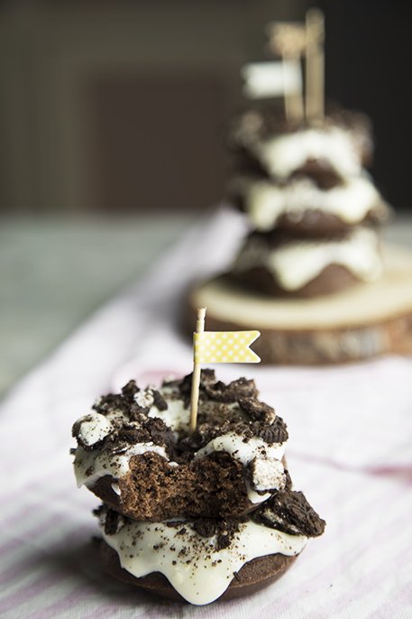 ciambelle oreo al forno