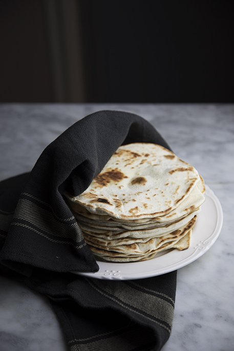 Tortillas di farina: ricetta base