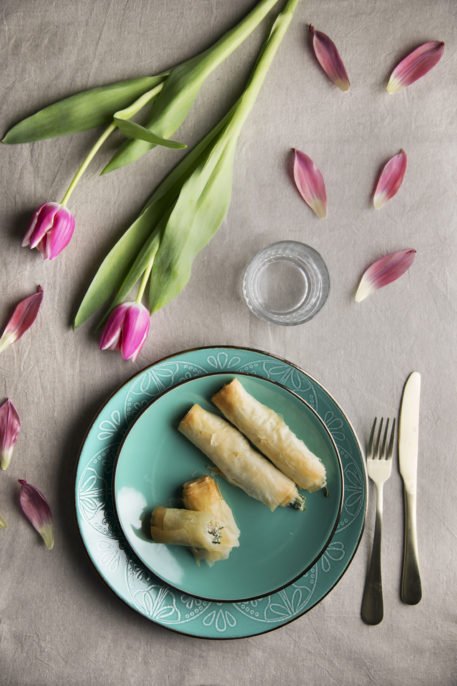 ricette di pasqua - involtini croccanti alle erbette