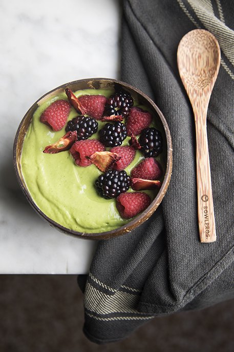 Spuntino post workout - La smoothie bowl verde