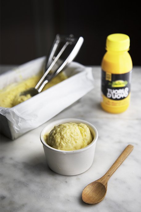 Gelato al mango senza gelatiera con 5 ingredienti