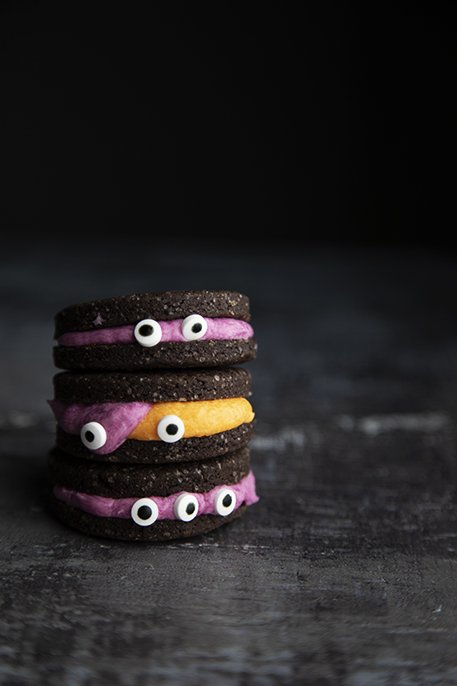 Biscotti per halloween: i biscomostri