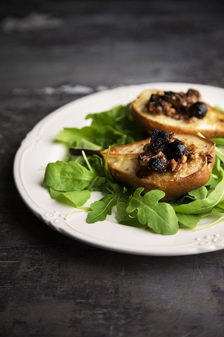 pere al forno farcite salate