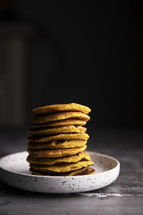 Pancakes alla zucca senza glutine