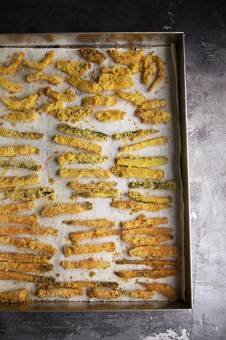 Verdure croccanti al forno semplici e veloci