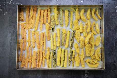 Verdure croccanti al forno semplici e veloci