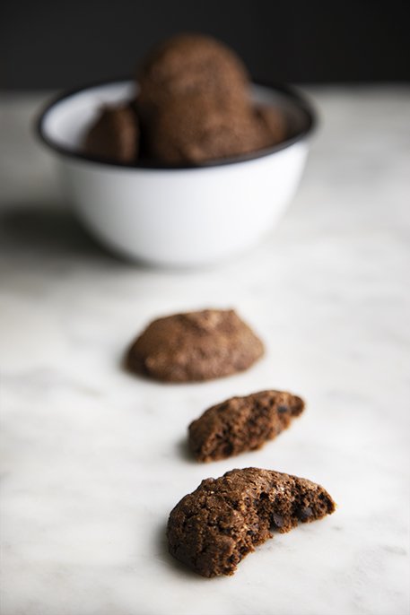 Biscotti morbidi al caffè