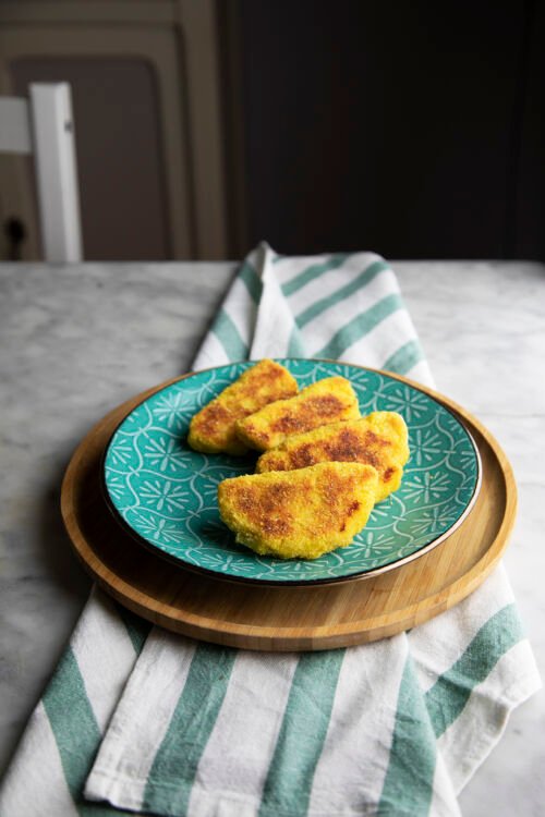 Sofficini di patate e speck al forno